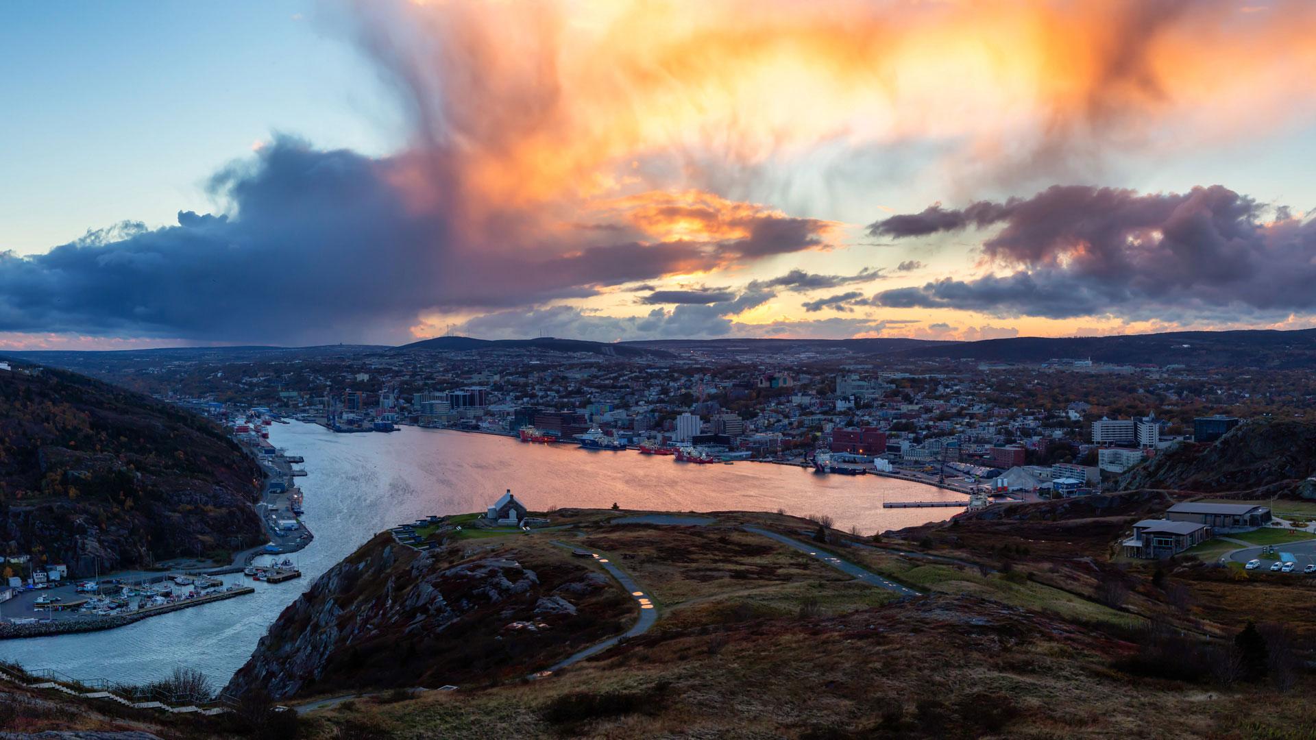 View of St. John's from Signal Hill